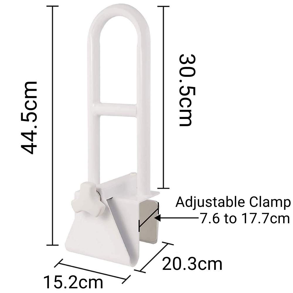 Adjustable Bathtub Safety Rail
