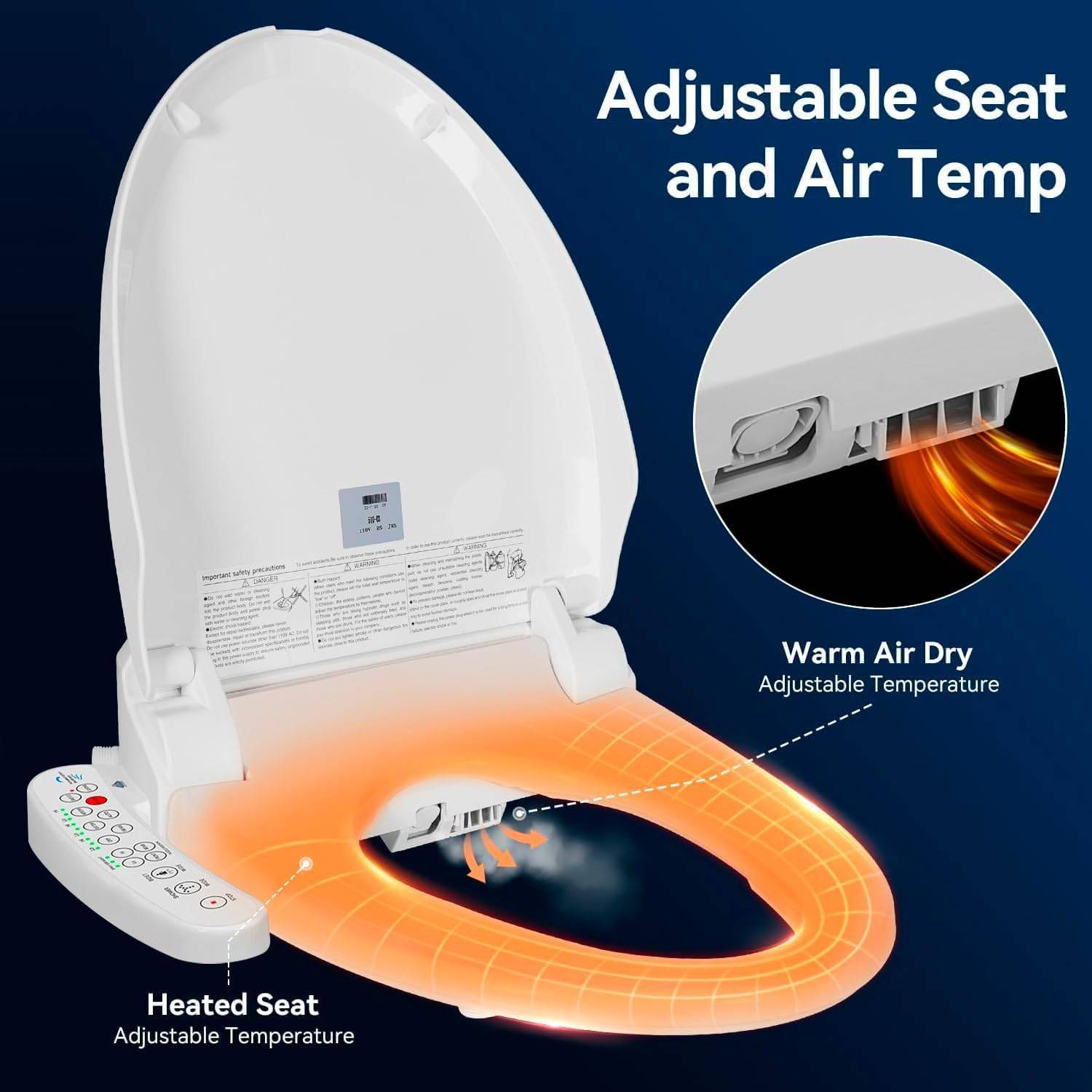 Electric Bidet Seat